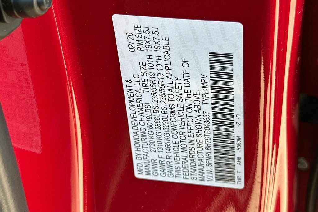 2026 Honda Odyssey Sport-L