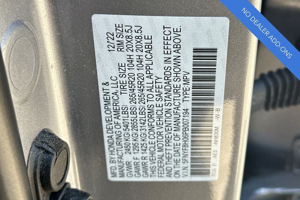 2023 Honda Passport Elite