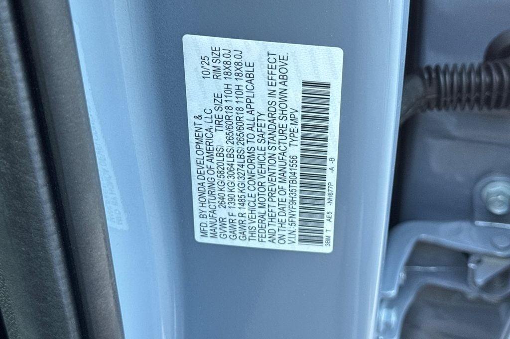 2026 Honda Passport RTL