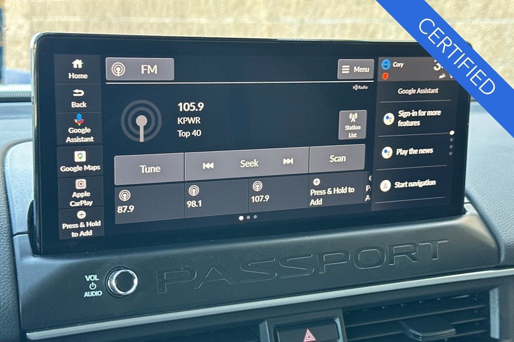 2026 Honda Passport RTL Towing