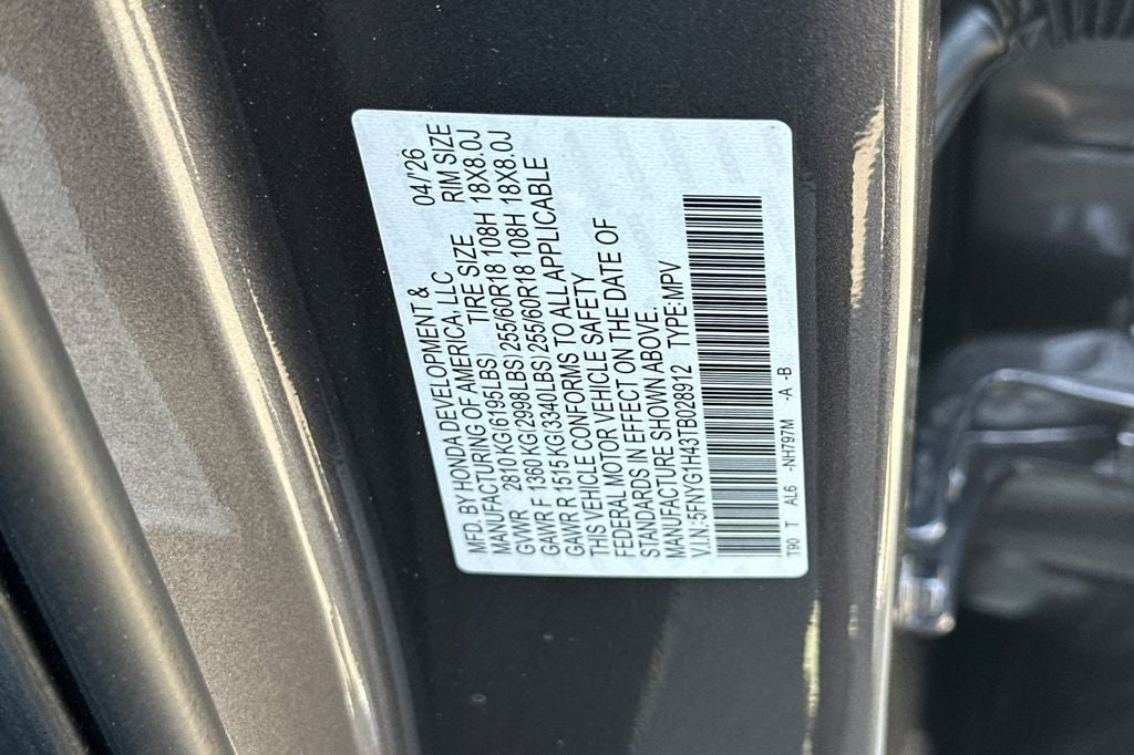 2026 Honda Pilot EX-L