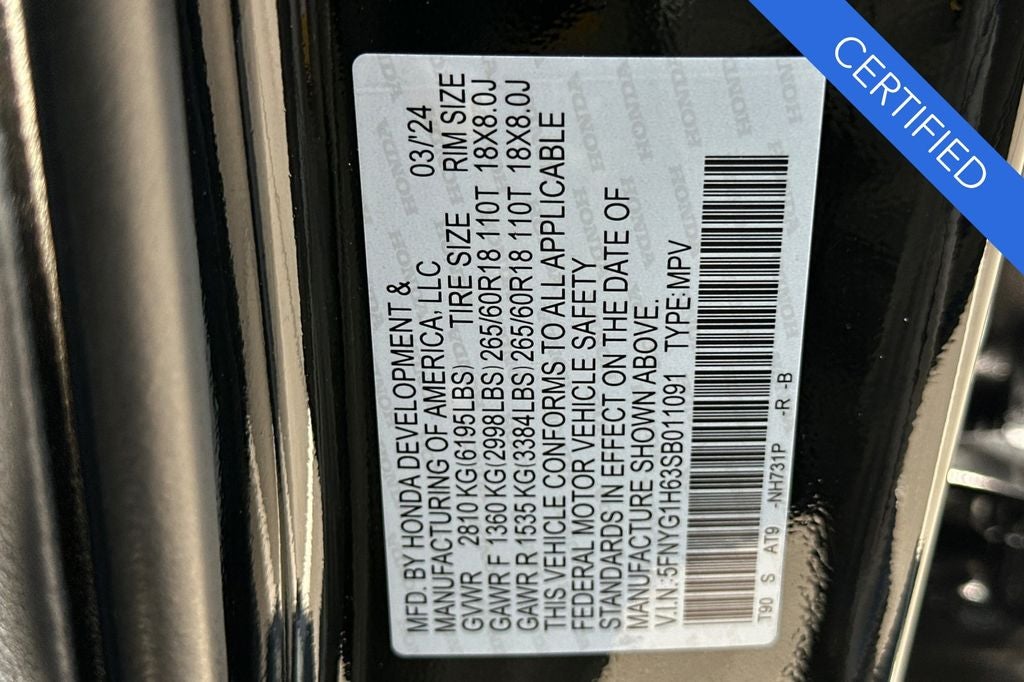 2025 Honda Pilot TrailSport