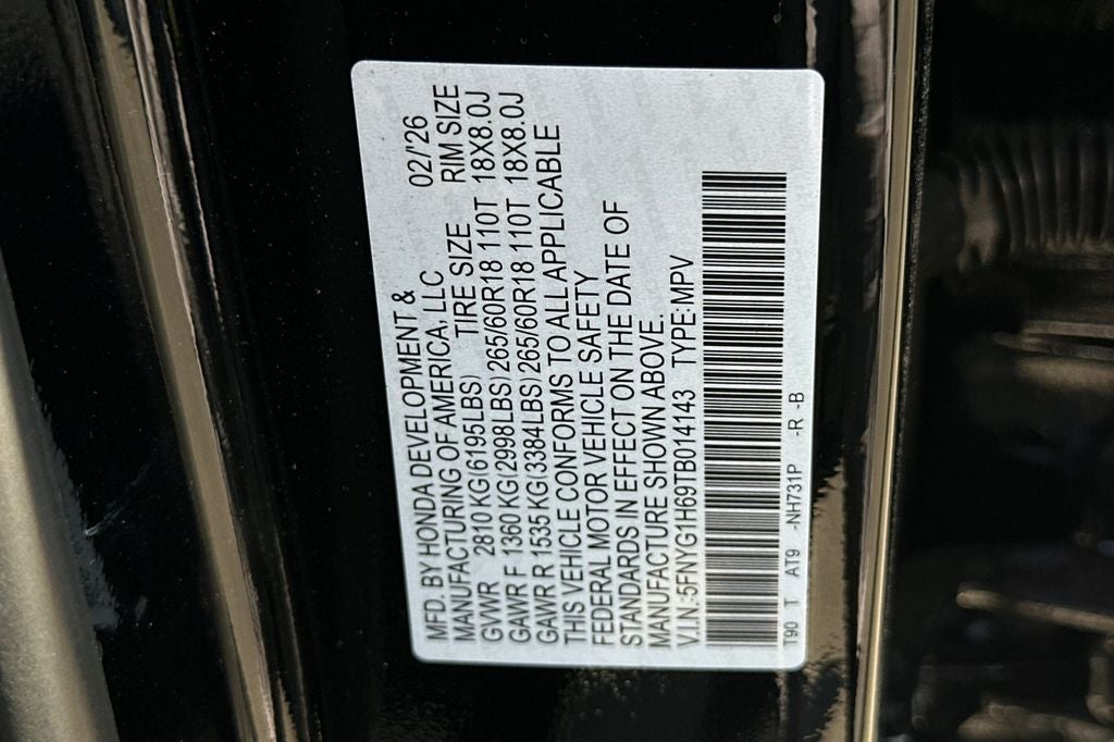 2026 Honda Pilot TrailSport