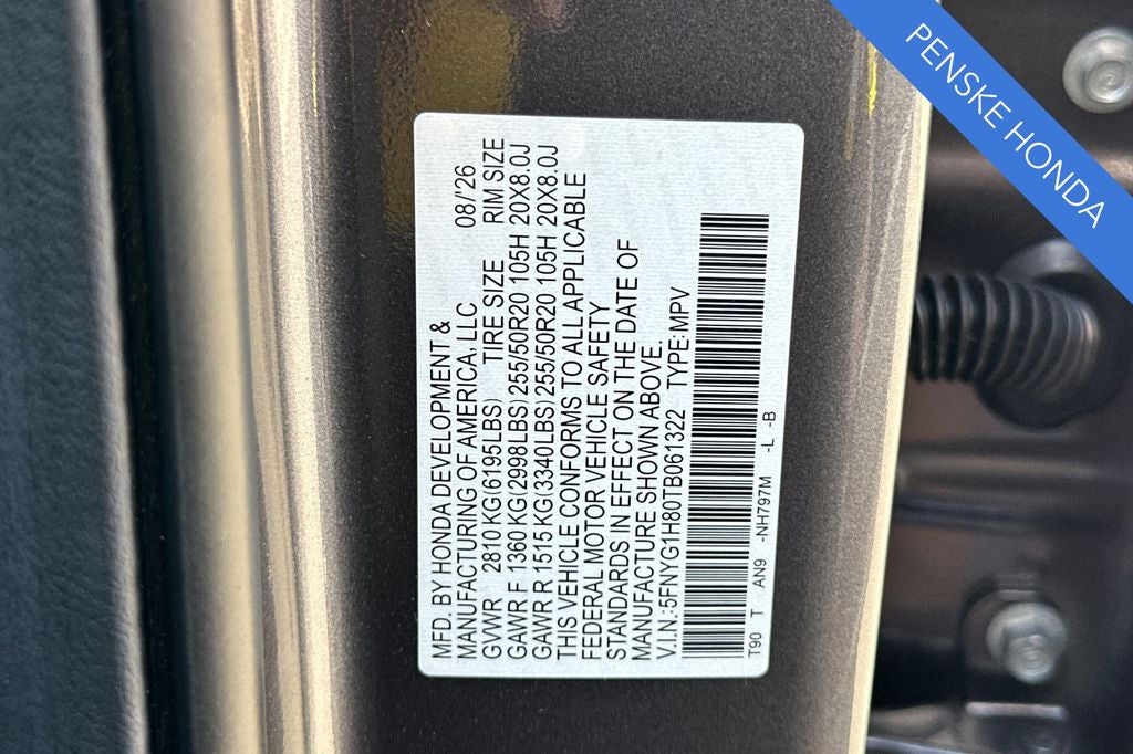 2026 Honda Pilot Elite