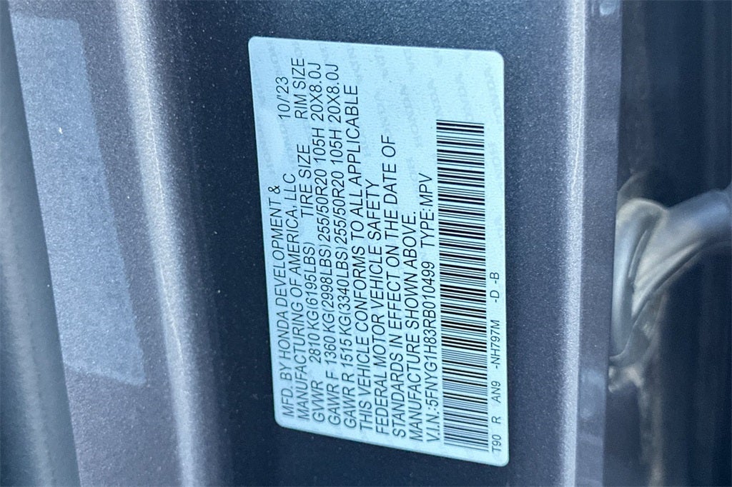 2024 Honda Pilot Elite