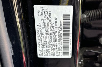 2026 Honda Pilot Elite
