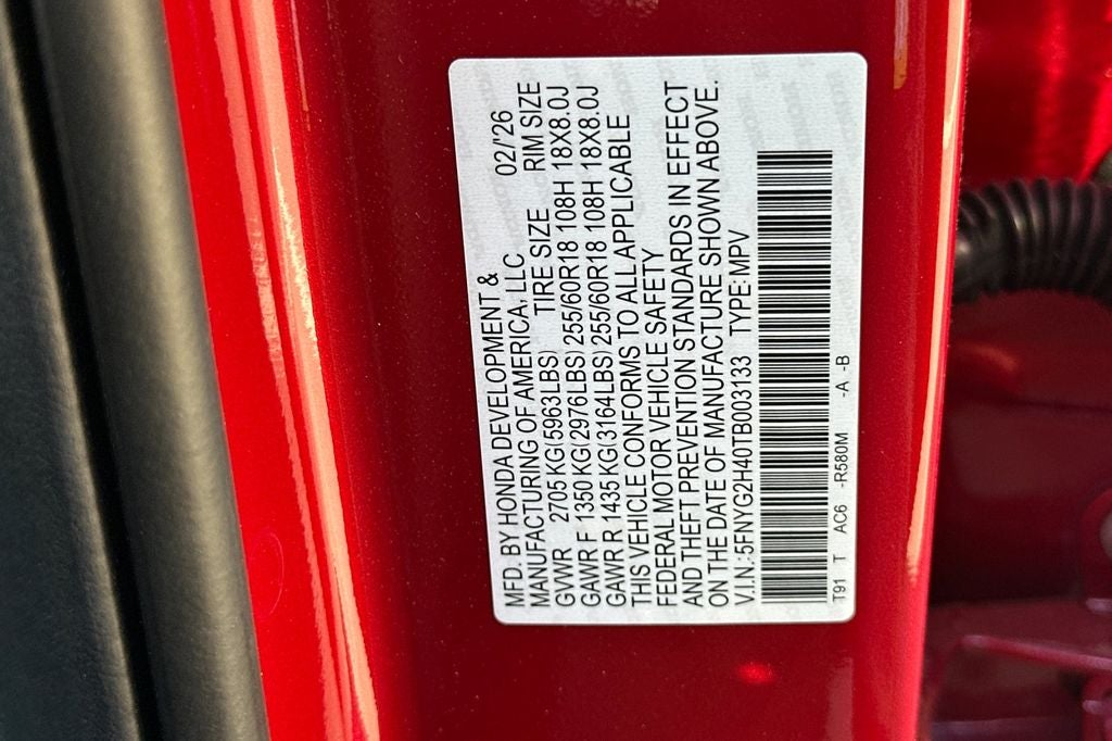 2026 Honda Pilot EX-L