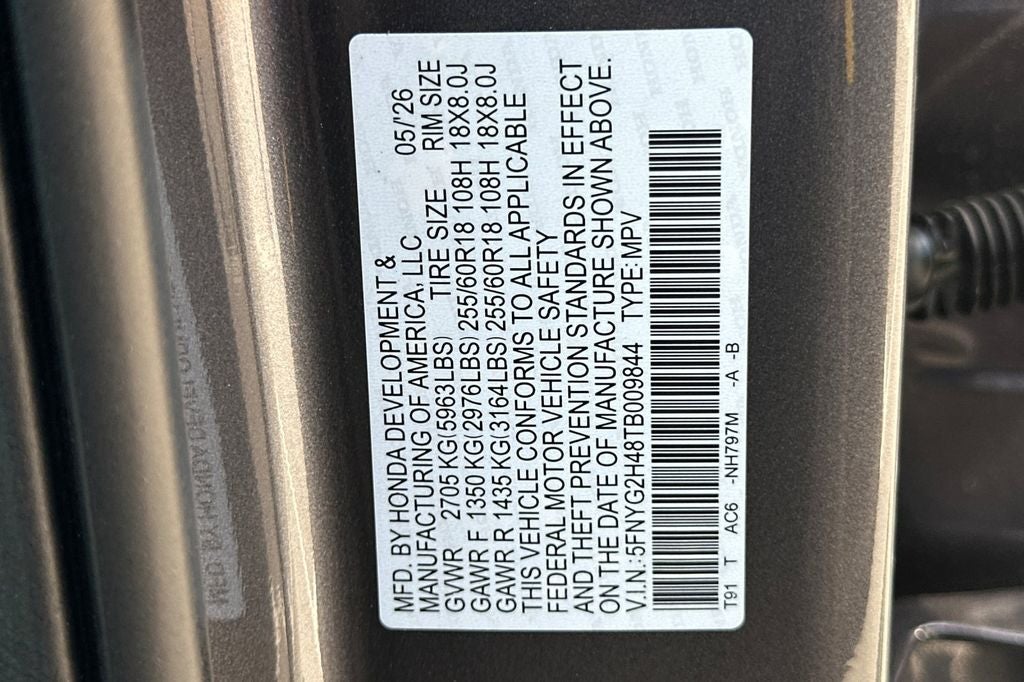 2026 Honda Pilot EX-L