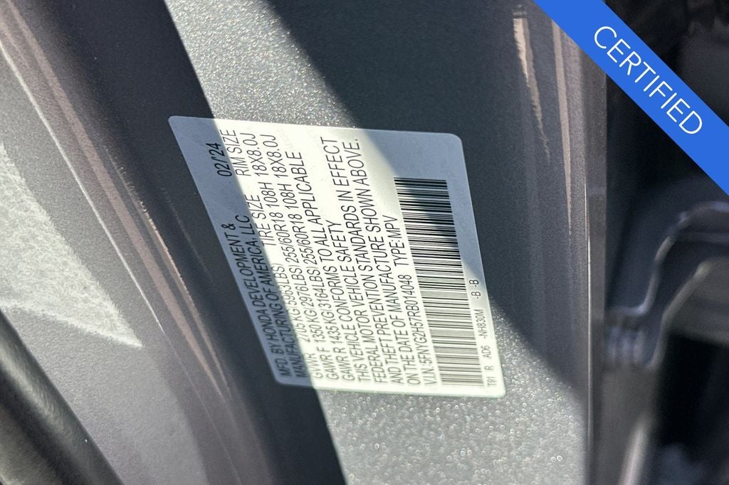 2024 Honda Pilot EX-L 7 Passenger