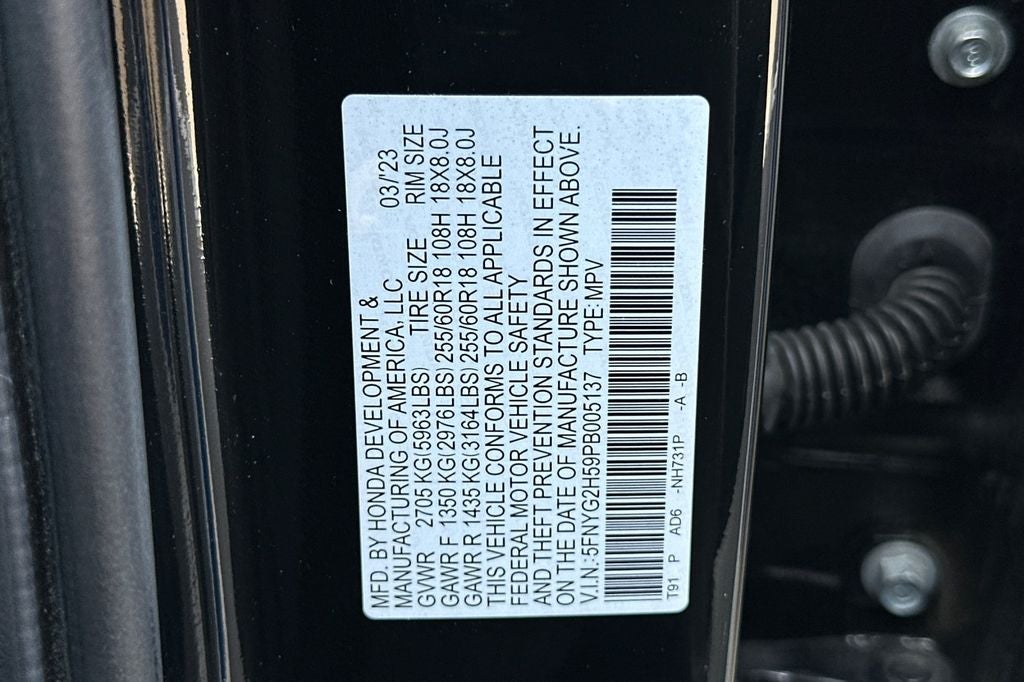 2023 Honda Pilot EX-L 7 Passenger