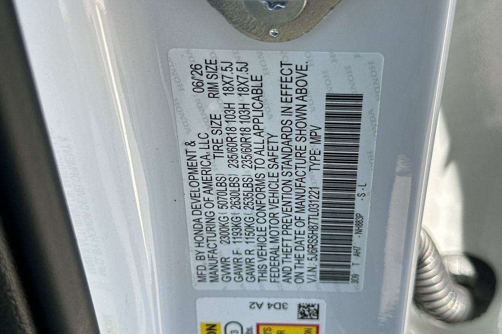 2026 Honda CR-V Hybrid Sport-L