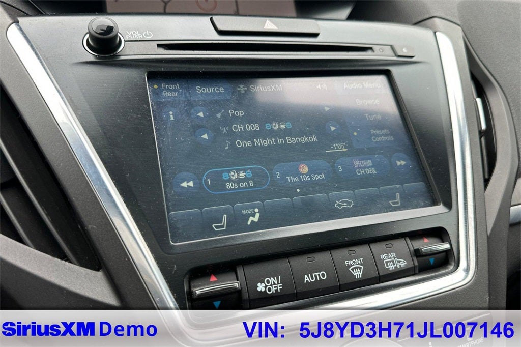 2018 Acura MDX 3.5L w/Technology & Entertainment Pkgs