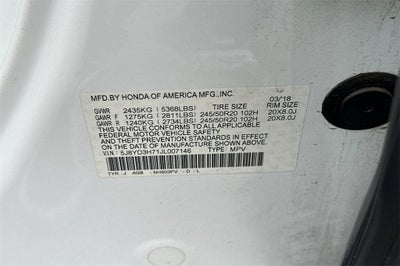 2018 Acura MDX 3.5L w/Technology & Entertainment Pkgs