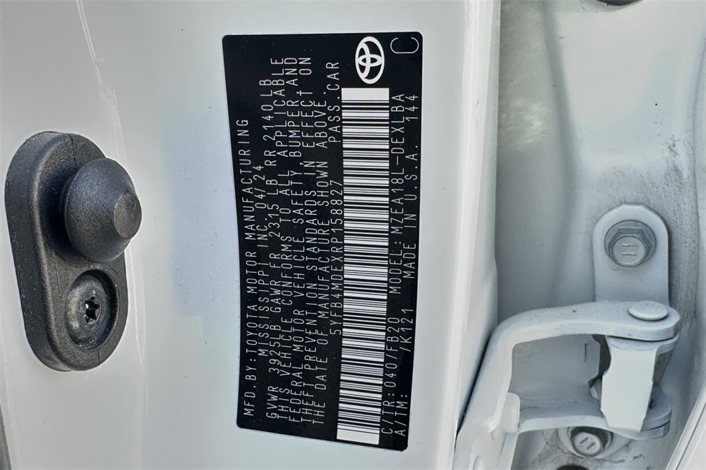 2024 Toyota Corolla LE