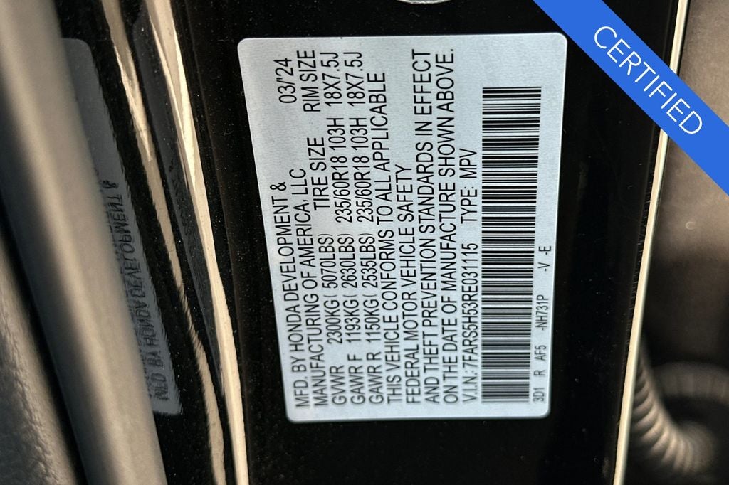 2024 Honda CR-V Hybrid Sport