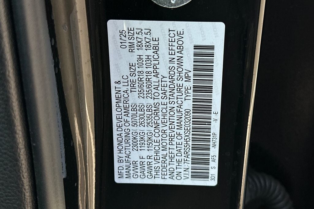 2025 Honda CR-V Hybrid Sport