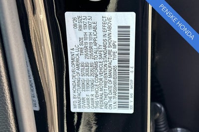 2027 Honda CR-V Hybrid Sport Touring