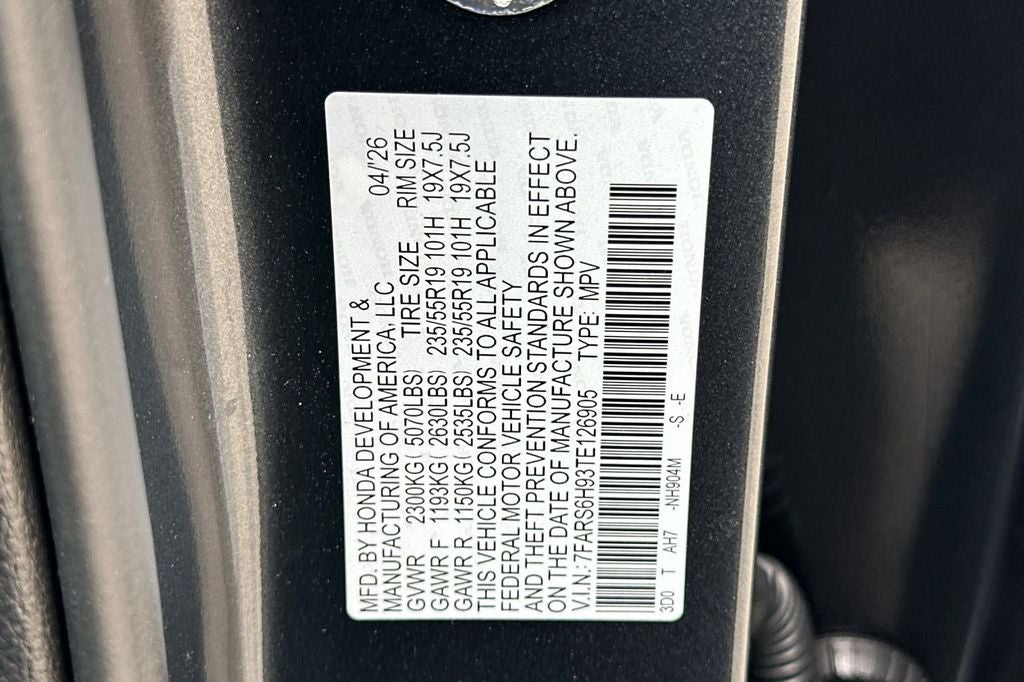 2026 Honda CR-V Hybrid Sport Touring