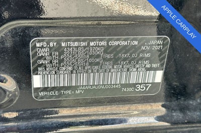 2022 Mitsubishi Outlander Sport 2.0 SE