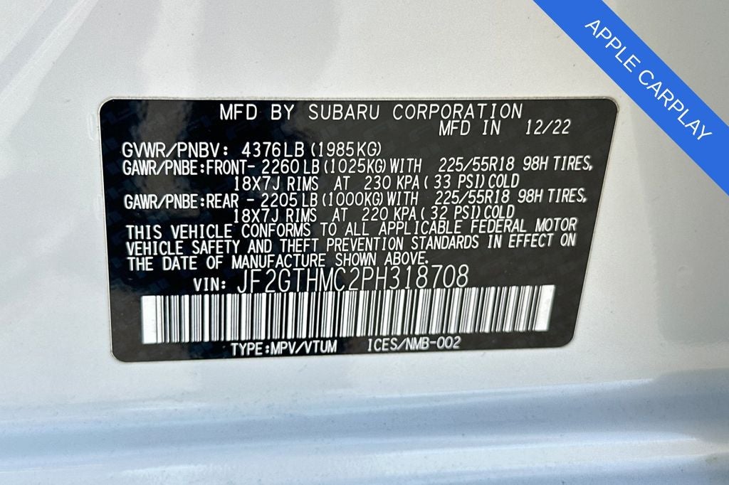 2023 Subaru Crosstrek Limited