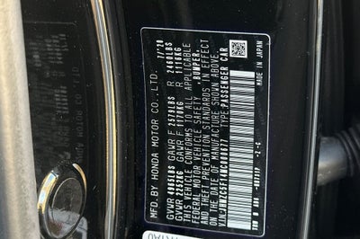 2021 Honda Clarity Plug-In Hybrid Base