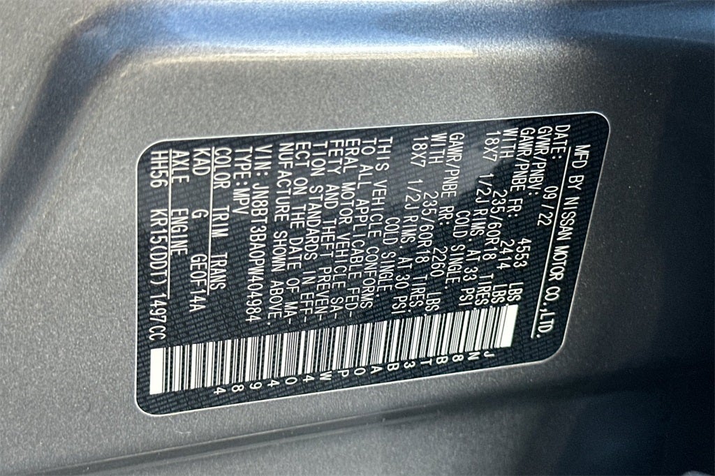 2023 Nissan Rogue SV