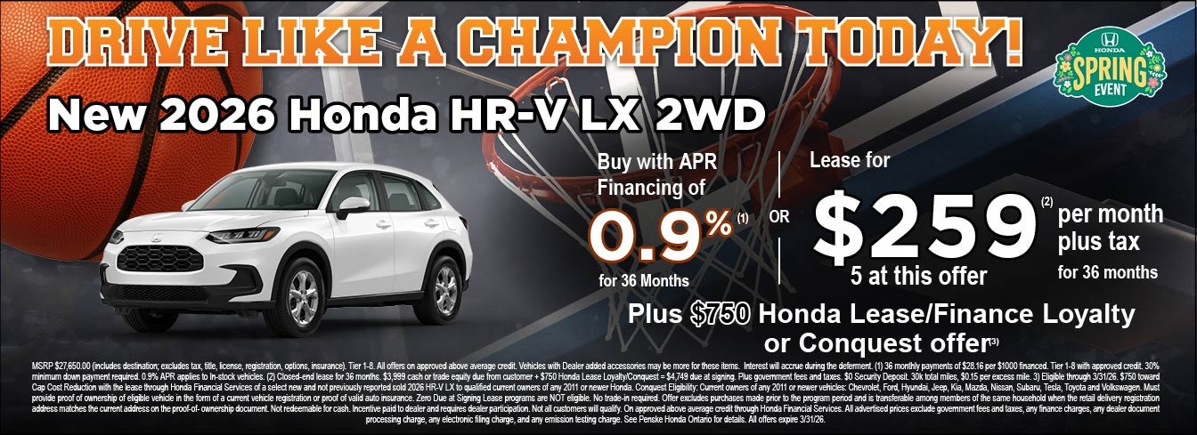 DRIVE LIKE A CHAMPION