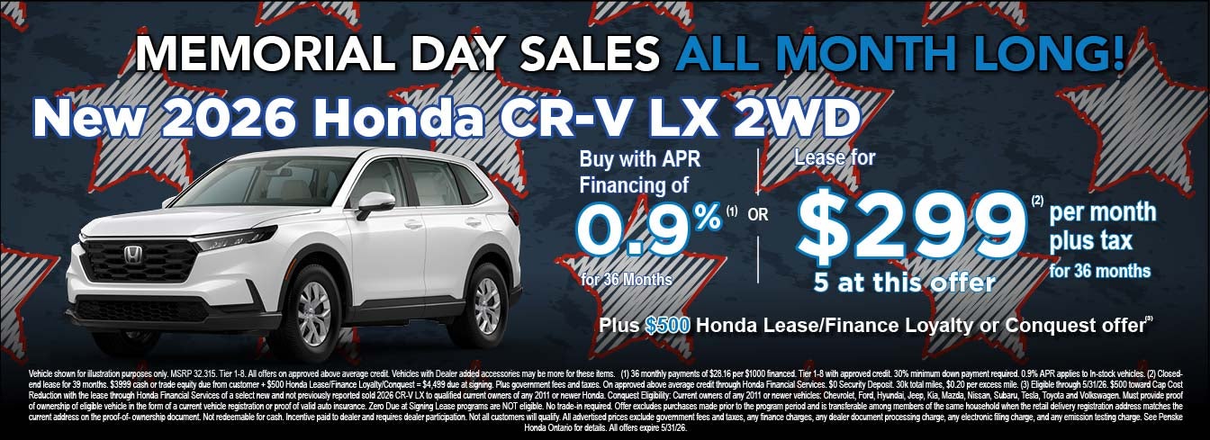 2026 Honda CR-V LX