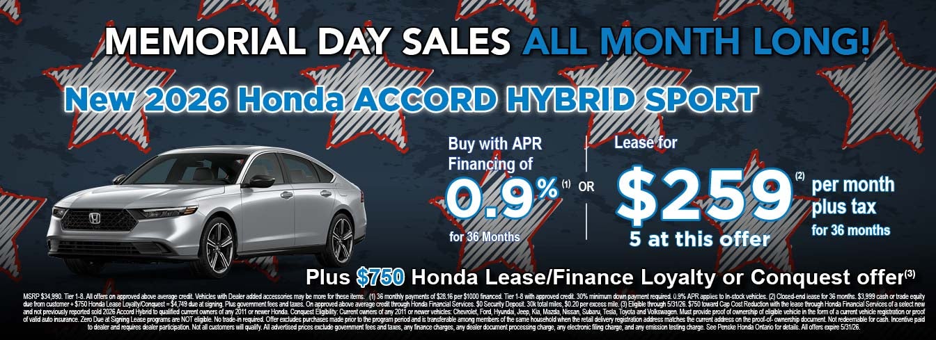 2026 Honda Accord Hybrid