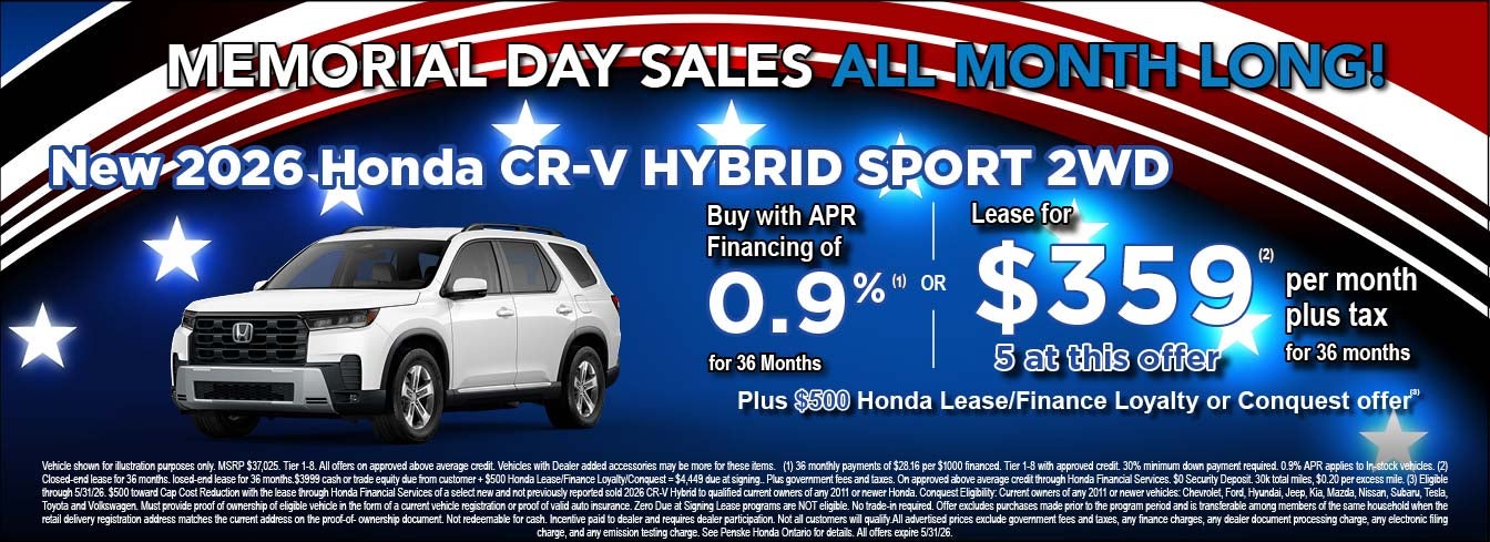 2026 Honda CR-V Hybrid