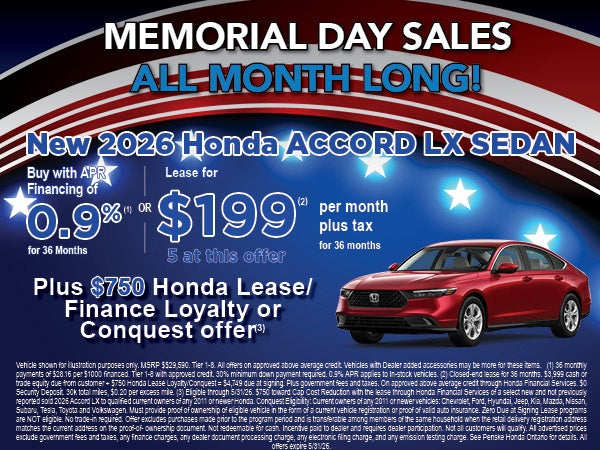 New 2026 Honda Accord