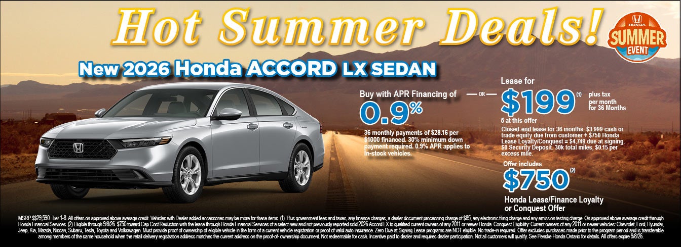 Hot Summer Deals