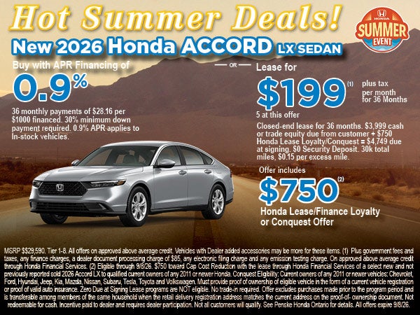 Hot Summer Deals