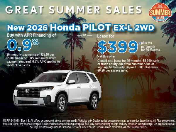 Great Summer Sales