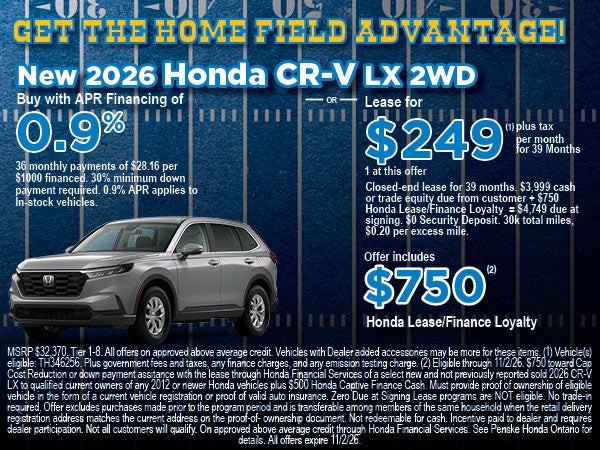 New Honda 