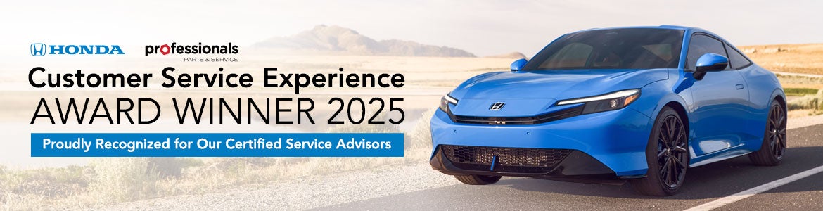 Customer Service Experience Award Winner 