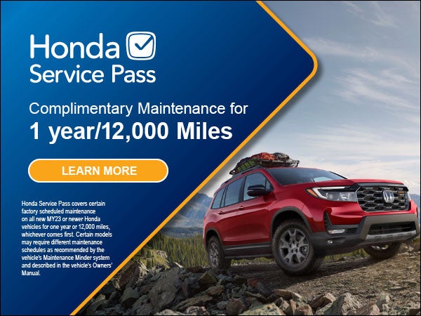 Honda Service Pass