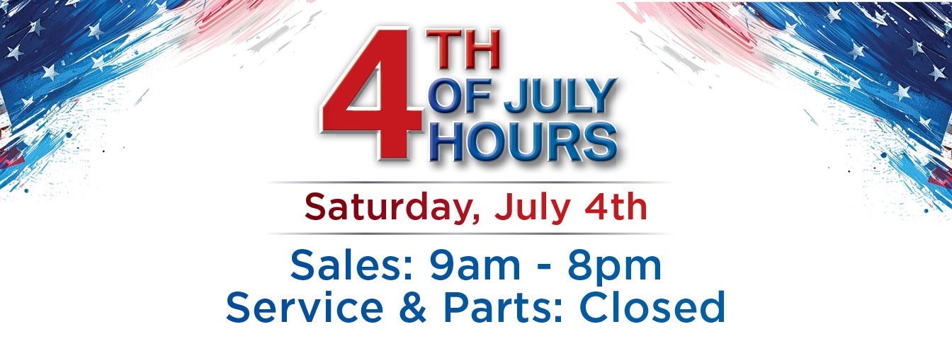 4th of July Hours