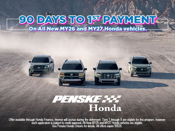 90 Days to 1st payment