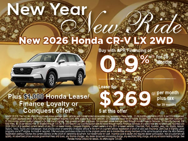 Specials For The New Year