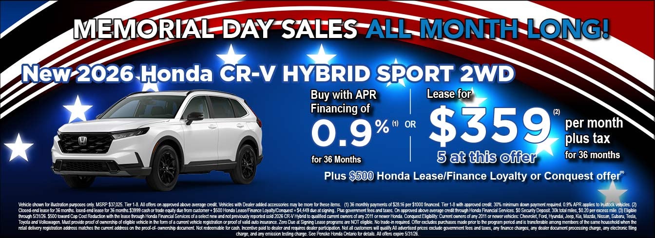 Memorial Day Sales 