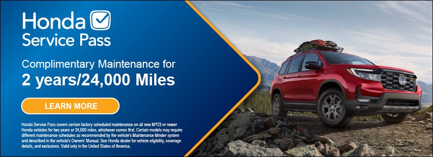 Honda Service Pass